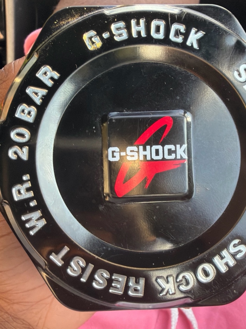 G-SHOCK watch tin